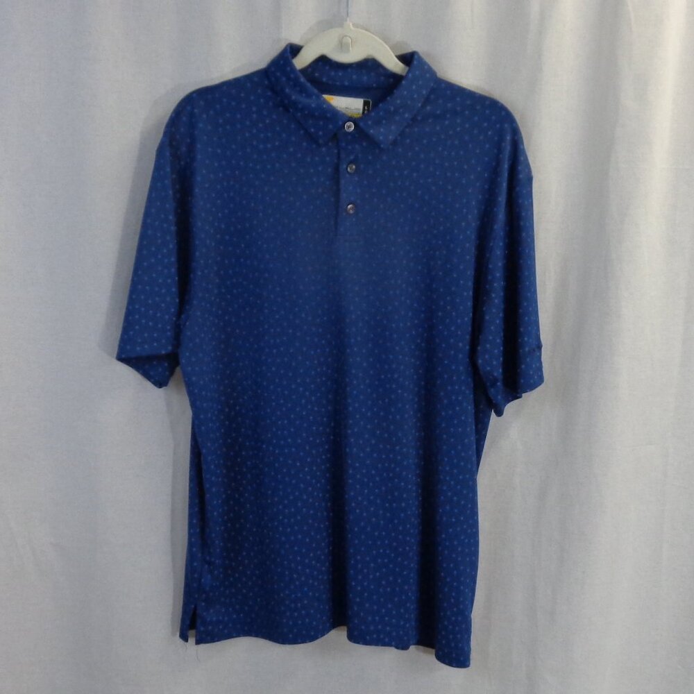 Nicklaus Eco Choice Navy Blue Size Large Golf Polo